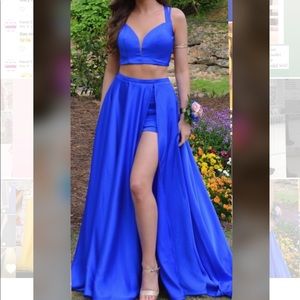 Prom dress worn once size 0-2 altered